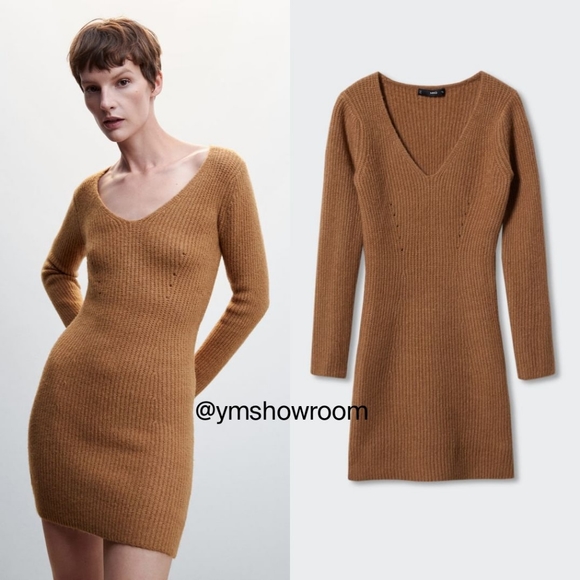 Short sweater dress - Picture 1 of 6